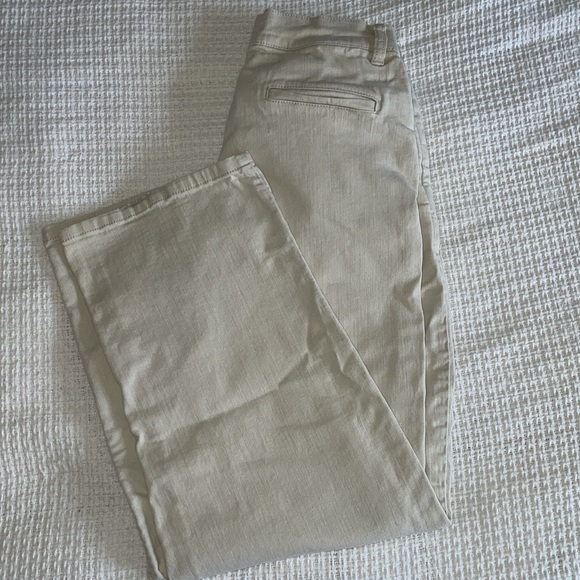 TAN PLEATED OAK + FORT TROUSERS SIZE 2 - Picture 5 of 5